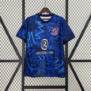 Hauts Et Tee-Shirts  Femme | Atlético Madrid 2024/25 Stadium 3E Tenue Femme Blue Void