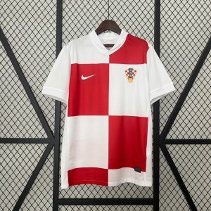 Hauts Et Tee-Shirts  Femme | Croatie 2024/25 Stadium Domicile Femme Blanc