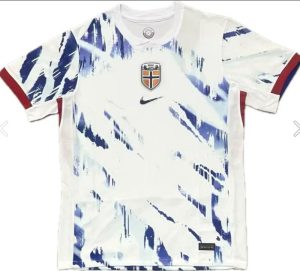 Hauts Et Tee-Shirts  Femme | Norvège (Équipe Féminine) 2024/25 Stadium Extérieur Femme Blanc