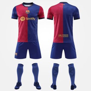 Hauts Et Tee-Shirts  Homme | Fc Barcelone 2024/25 Match Domicile Hauts Et Tee-Shirts Club Gold