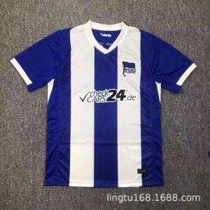 Hauts Et Tee-Shirts  Homme | Hertha Bsc 2024/25 Stadium Domicile Hauts Et Tee-Shirts Blanc