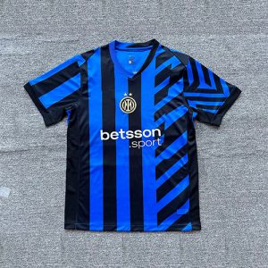 Hauts Et Tee-Shirts  Homme | Inter Milan 2024/25 Stadium Domicile Hauts Et Tee-Shirts Blanc