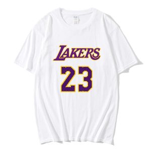 Hauts Et Tee-Shirts  Homme | Los Angeles Lakers Hauts Et Tee-Shirts Blanc