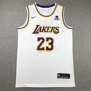 Hauts Et Tee-Shirts  Homme | Los Angeles Lakers Association Edition 2022/23 Hauts Et Tee-Shirts Blanc