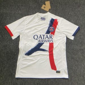 Hauts Et Tee-Shirts  Homme | Paris Saint-Germain 2024/25 Match Extérieur Hauts Et Tee-Shirts Blanc