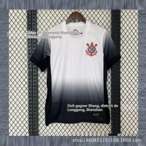 Hauts Et Tee-Shirts  Homme | S.C. Corinthians 2024/25 Stadium Domicile Hauts Et Tee-Shirts Blanc