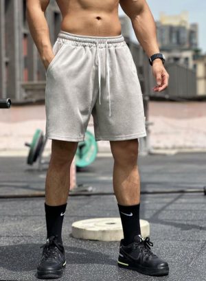 Shorts  Homme | Jordan Brooklyn Fleece Homme Blanc