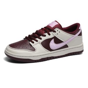 Skateboard  Homme/Femme | Sb Dunk Low Premium Chaussures Burgundy Crush