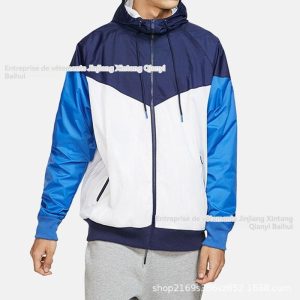 Vestes Et Vestes Sans Manches  Homme | Usa Windrunner Homme Blanc