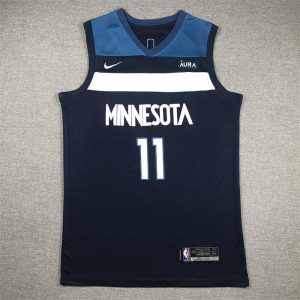 Hauts Et Tee-Shirts  Homme | Minnesota Timberwolves Icon Edition 2022/23 Hauts Et Tee-Shirts College Navy